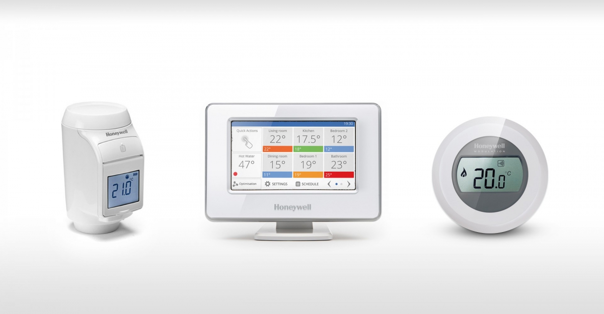 Thermostats d'ambiance connectés EvoHome & Round - HONEYWELL